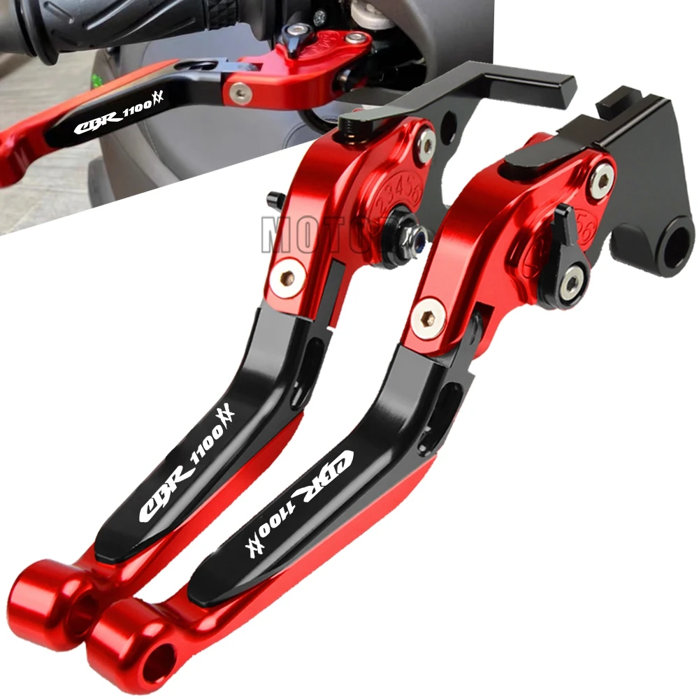 

For Honda CBR1100XX CBR 1000 XX 1997-2007 2001 2002 2003 2004 2005 2006 Motorcycle CNC Adjustable CBR 1000XX Brake Clutch Levers