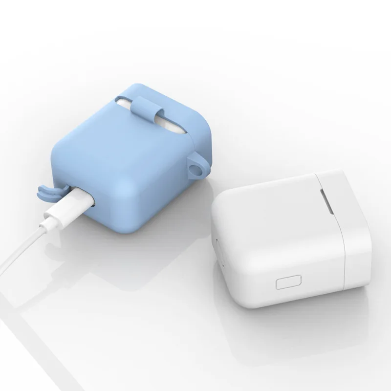 Чехол футляр для беспроводного зарядного устройства Xiaomi Air Bluetooth наушники