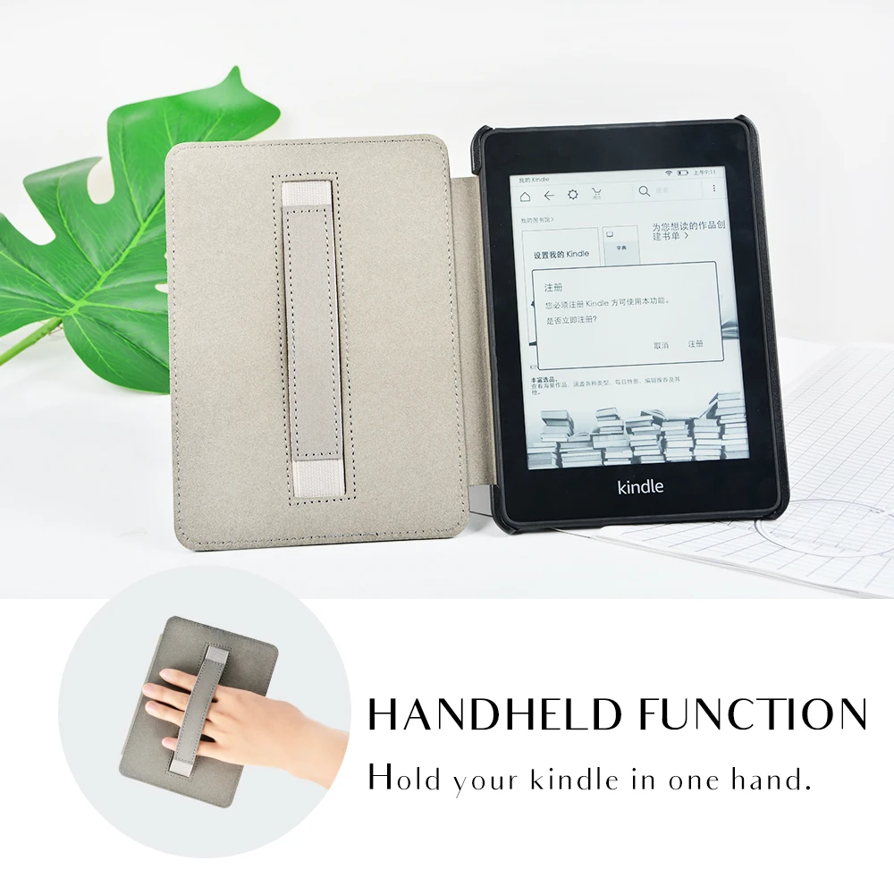 Чехол для kindle Paperwhite 4 чехол Роскошный pu кожаный чехол для amazon kindle paperwhite 4 10-го поколения ручной держатель чехол