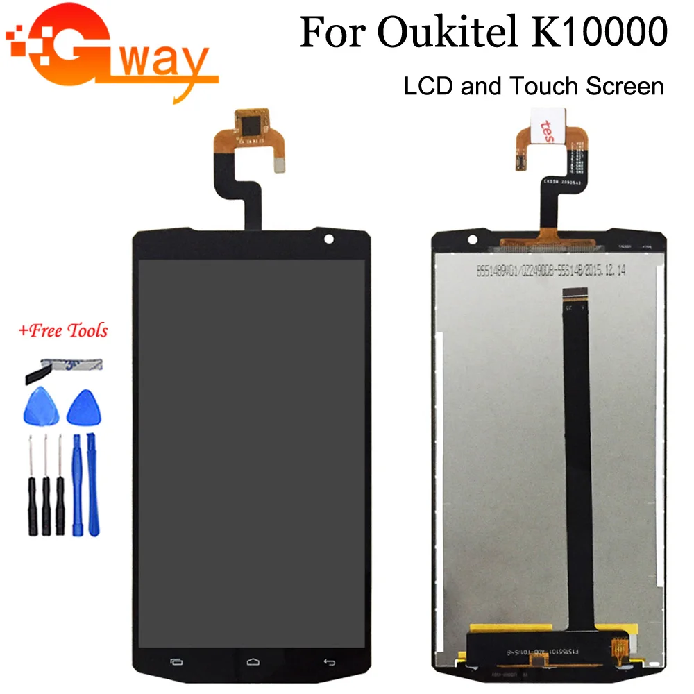 FSTGWAY для Oukitel K10000 ЖК-дисплей и кодирующий преобразователь сенсорного экрана в