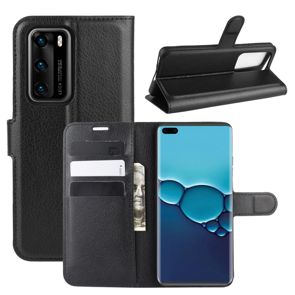 

PU Leather Wallet Cover For Huawei P20 Lite View 20 30 s Honor 9A 8S 8A 8X Case for Huawei P40 Pro P30 lite E Nova 5T Phone Case