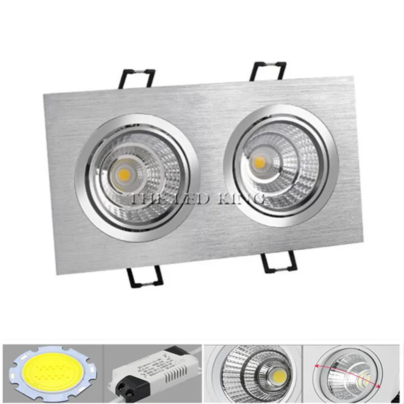 Сверхъяркий светодиодный потолочный светильник с COB матрицей 7 Вт 9 12 20 18