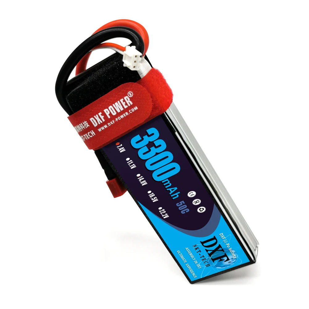 

DXF 3300mAh 7.4V 50C-100C Lipo battery 2S XT60/DEANS/XT90/EC5 For AKKU Drone FPV Truck four axi Helicopter RC Car Airplane