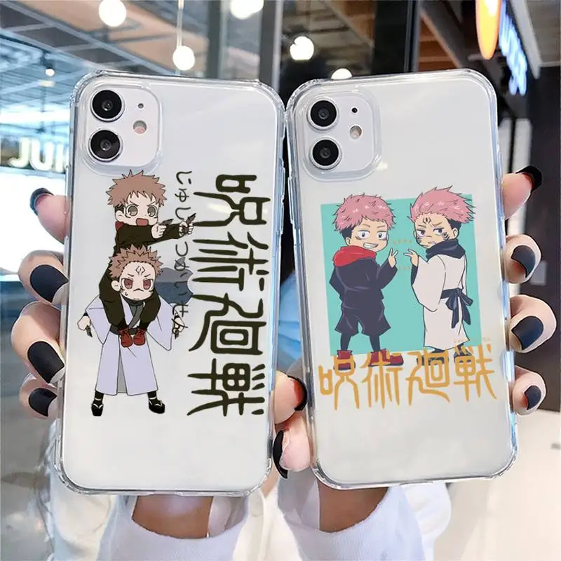 

Anime Conjuration Back Battle Phone Case For IPhone SE2 11 11Pro XS MAX XR 7 8 6 Plus 5 5S SE 12 Mini 12Pro Max