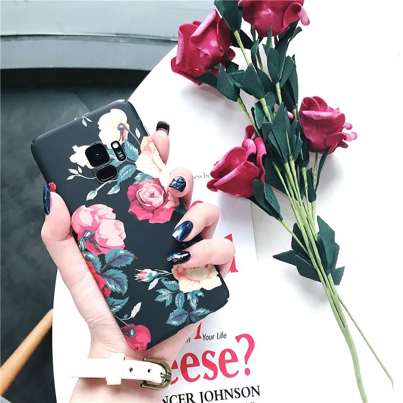 DCHZIUAN чехол с листьями для samsung Galaxy S10, S9, S8 Plus, NOTE 8, 9, 10, жесткий чехол для телефона из поликарбоната, чехол для samsung Galaxy S8, S9