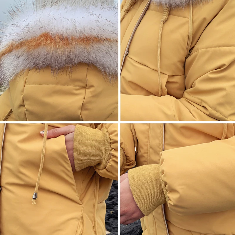 С уплотненными Bontkraag Capuchon для женщин Winterjas 2019 Новинка женские теплые с покрытием