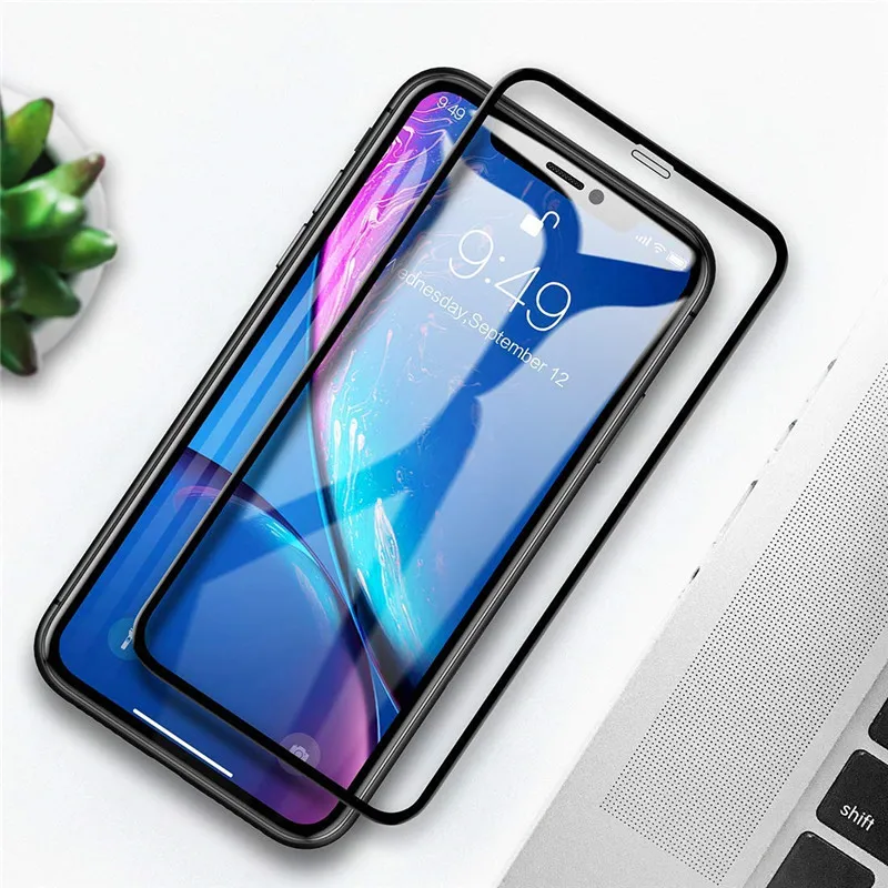 защитн стекл iphone 11 Защита для экрана из закаленного стекла 12 Pro Max аксессуары с