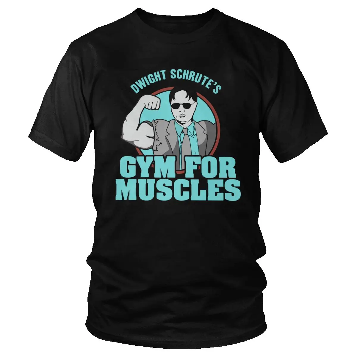 

Футболка мужская хлопковая с коротким рукавом, с принтом «Майкл Скотт»