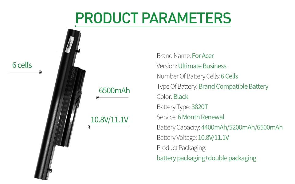 Apexway ноутбук Батарея 3820 для acer Aspire 4820 5820 4745 4553 4625 4820G 5553 5553G 5625 5745 5745 5820 5820G 7250 7745 7739