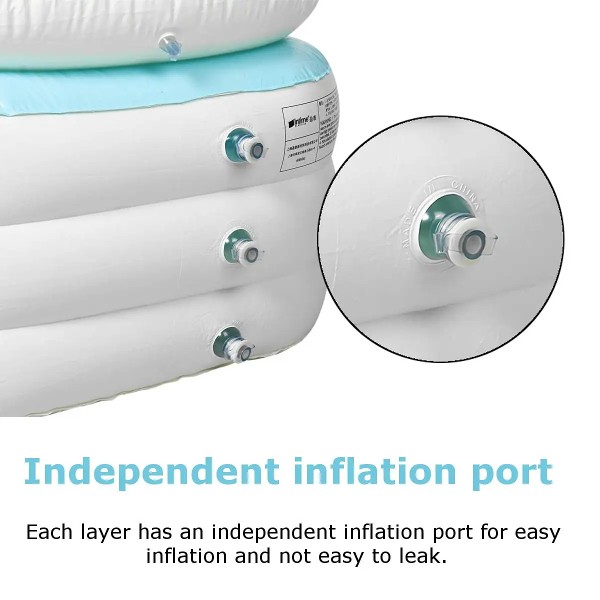 

Portable Folding Bathtub For Baby Inflatable Bath Enjoy Life Bathtub Air Pump Warm Winter Keep Warm Folding