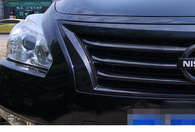 Модифицированная Передняя гоночная решетка ABS решетка для NISSAN TEANA l33 2013 передняя решетка радиатора