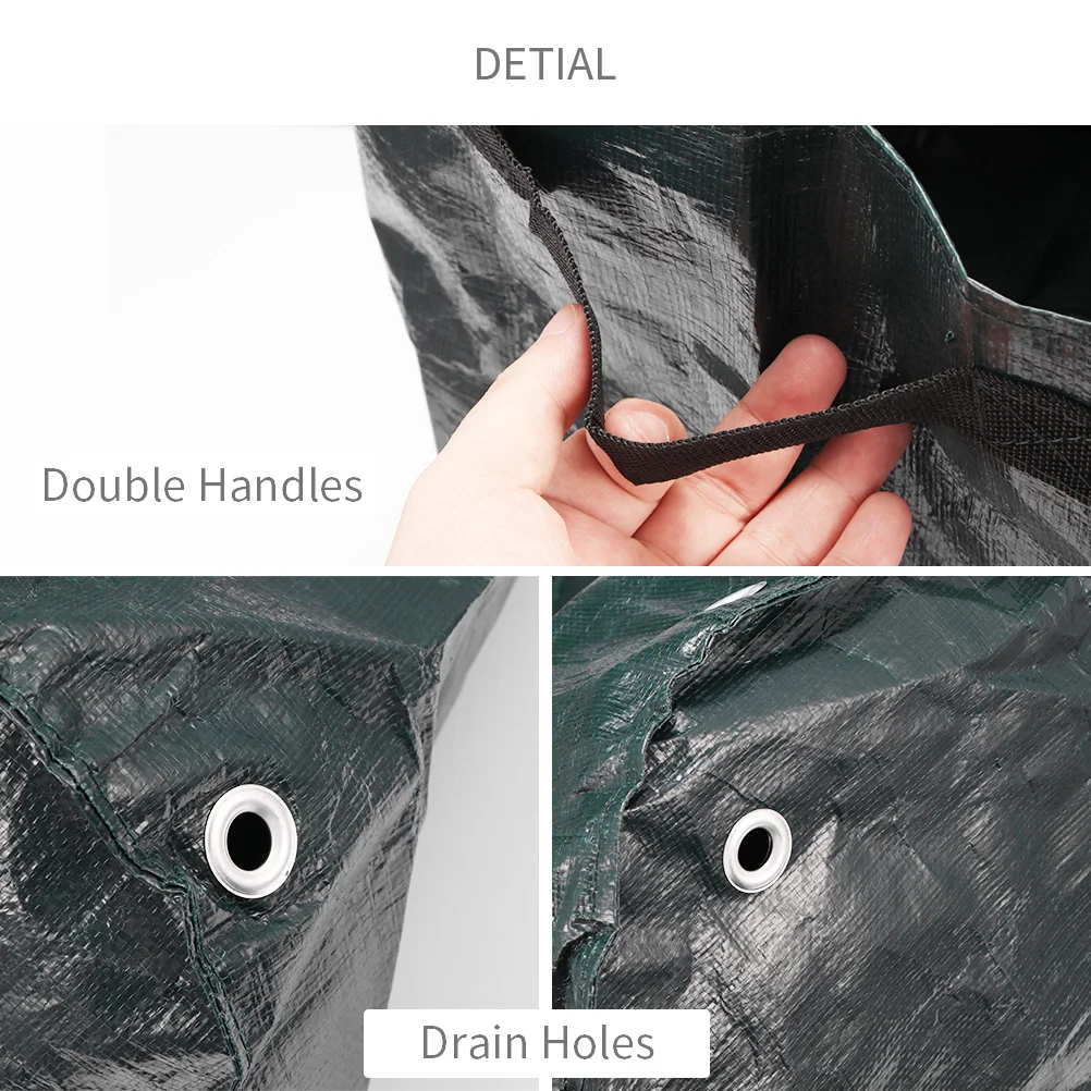 Темно-зеленая Цветочная сумка садовый фрукт растение пакеты для картошки