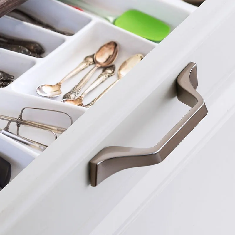 KK &amp FING европейские роскошные дверные ручки из цинкового сплава для кухонного