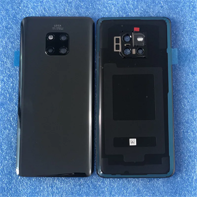 Для 6,3" huawei mate 20 Pro 3D стеклянная задняя крышка для батареи чехол Корпус+ рамка для камеры стеклянный объектив+ наклейка+ Инструменты