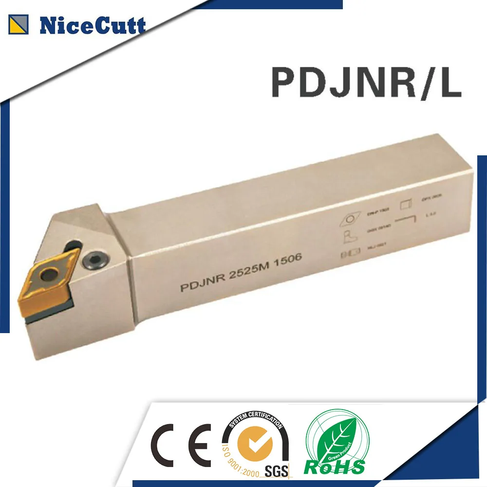 Токарный инструмент PDJNR/L2020K11 Nicecutt внешний токарный держатель для DNMG вставной