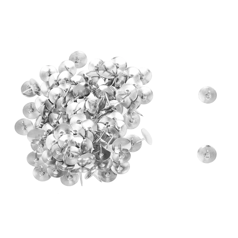 200 шт. пробковая доска фото нажимные булавки для большого пальца 100 золотой и