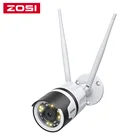 ZOSI 5-мегапиксельная WiFi-камера для наружного наблюдения, водонепроницаемая IP-камера для видеонаблюдения для дома - двухдиапазонная 2,4  5 ГГц, цветное ночное видение, C190 Pro