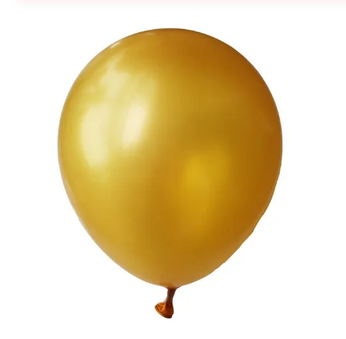 Gold 10, 20 шт./лот, 10 дюймов, 2,2 г, золотые, серебристые, розовые латексные воздушные гелиевые шары, праздничные, свадебные украшения, принадлежности для дня рождения - Цвет: Gold