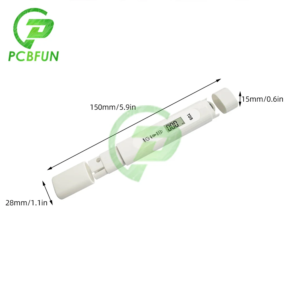 TDS-M1S ручка для тестирования качества воды портативная фоторучка со светодиодный