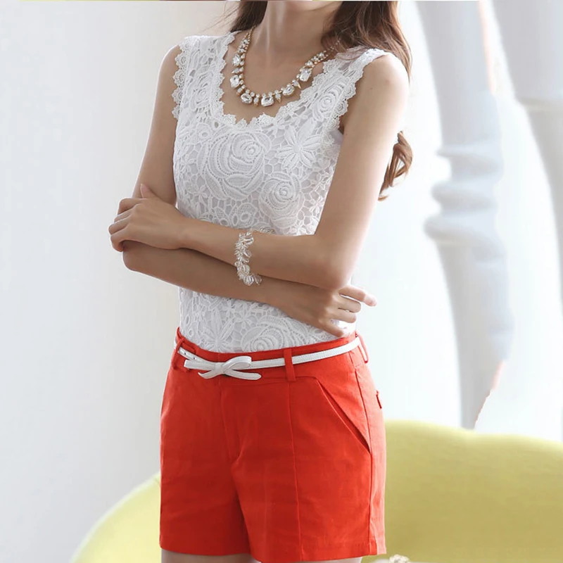 Женщины Блузка Кружево Старинные Рукавов Renda Крючком Рубашки Повседневные Топы