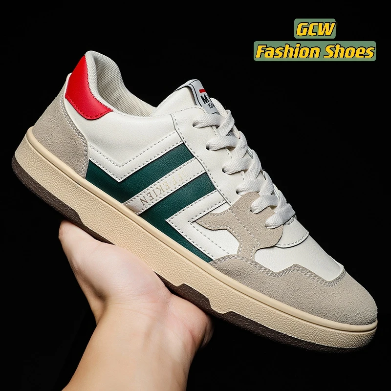 

2021 мужская повседневная спортивная обувь, модный дизайн, универсальные кроссовки на шнуровке, дышащая тренировочная обувь