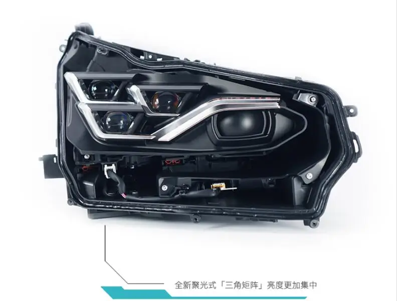 Автомобильная фара bupmer для Lexus фары NX200 NX200T NX300T автомобильные аксессуары все в светодиодный противотуманный фонарь для Lexus фары