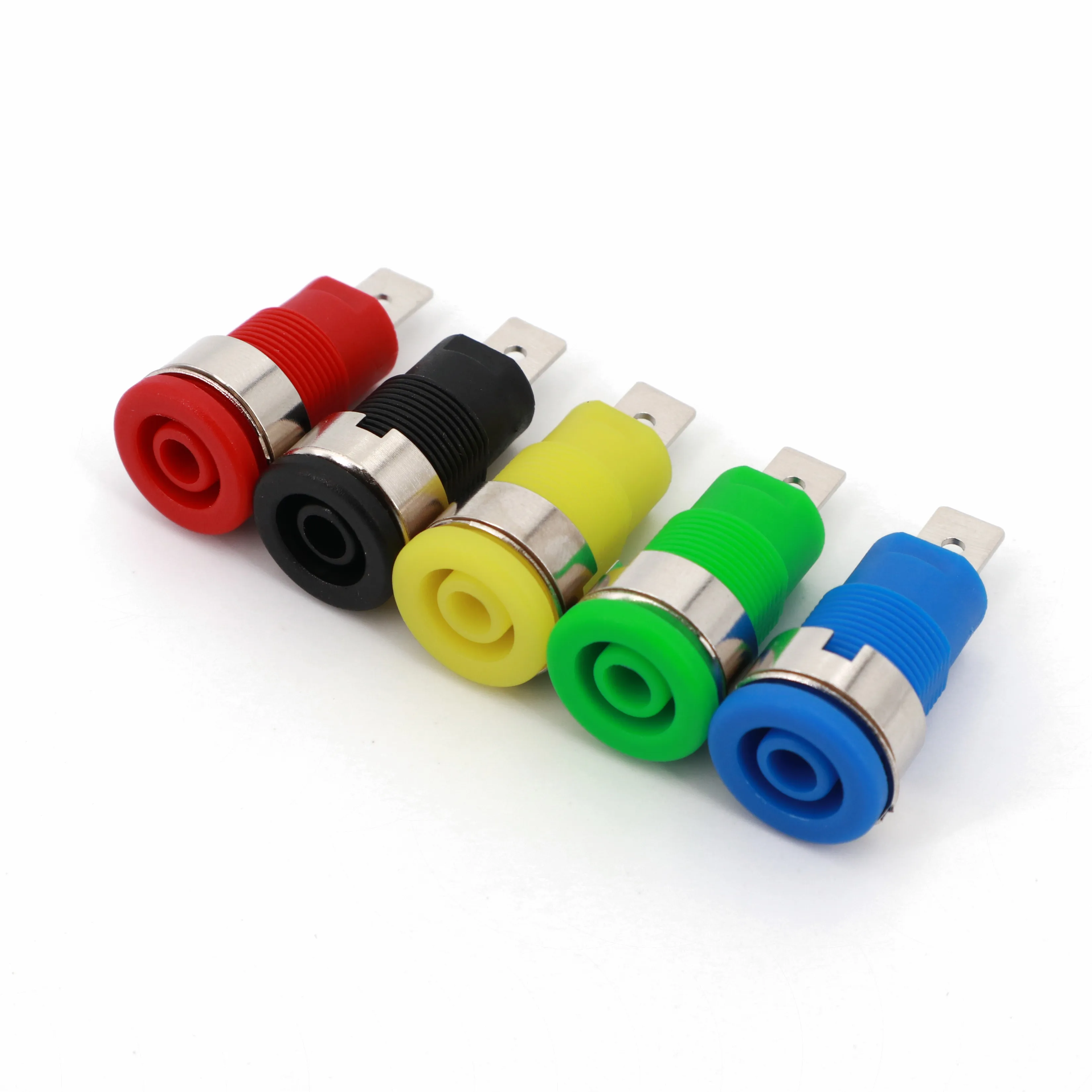 10 шт Изолированные Безопасности 4 мм банан гнездо панель крепление связывания