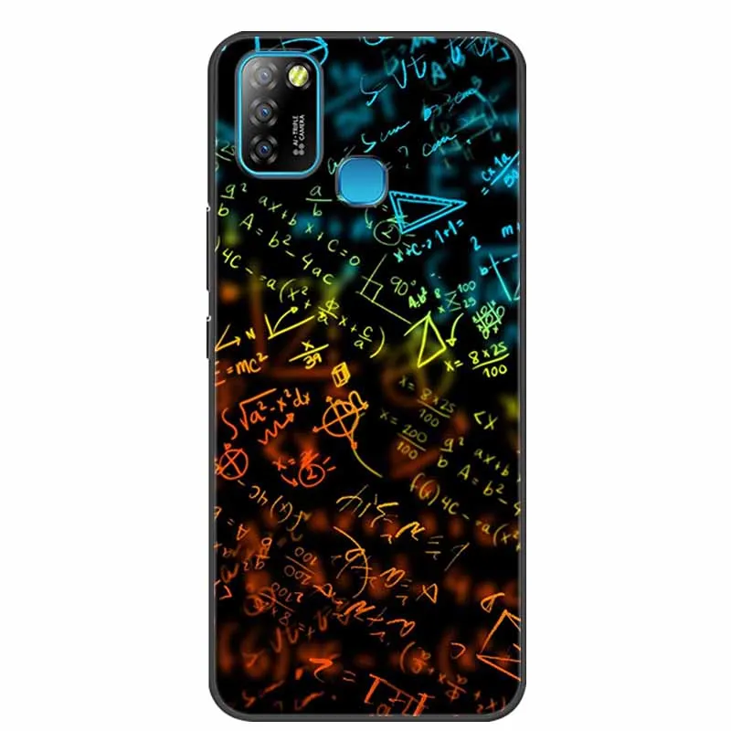 for infinix hot 10 lite case cool painted soft silicone cover phone cases for infinix smart 5 smart5 case fundas hot10 lite capa free global shipping