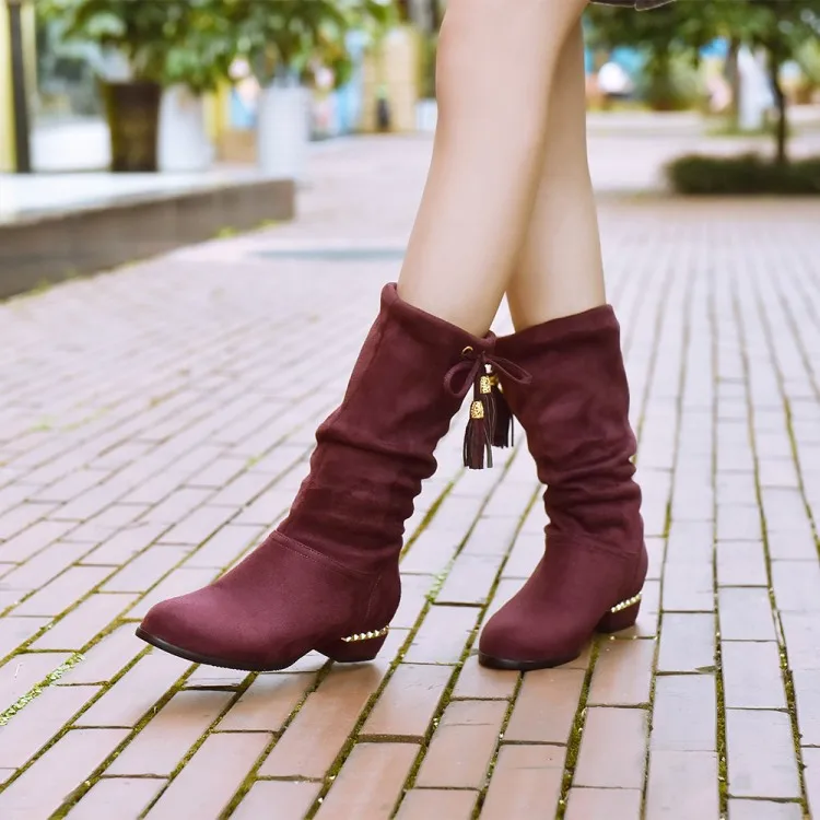 Женские зимние ботинки размера плюс 10 11 12 женские женская обувь кружевные с