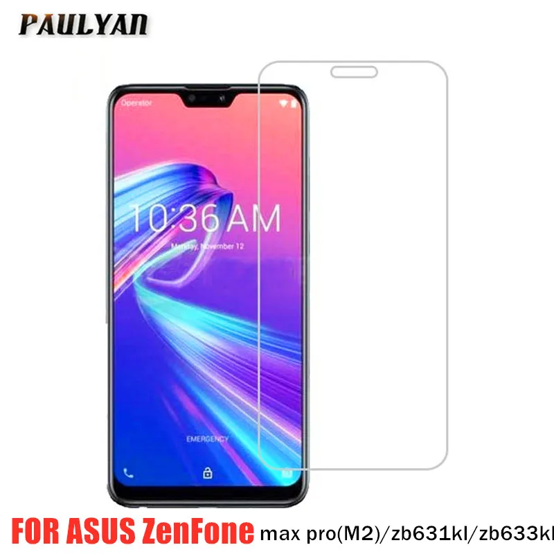9H стекло для ASUS Zenfone Max M2 ZB633KL ZS630KL 2.5D Закаленное стекло для Asus ZenFone Max Pro M2 ZB631K LZS630KL защитная пленка