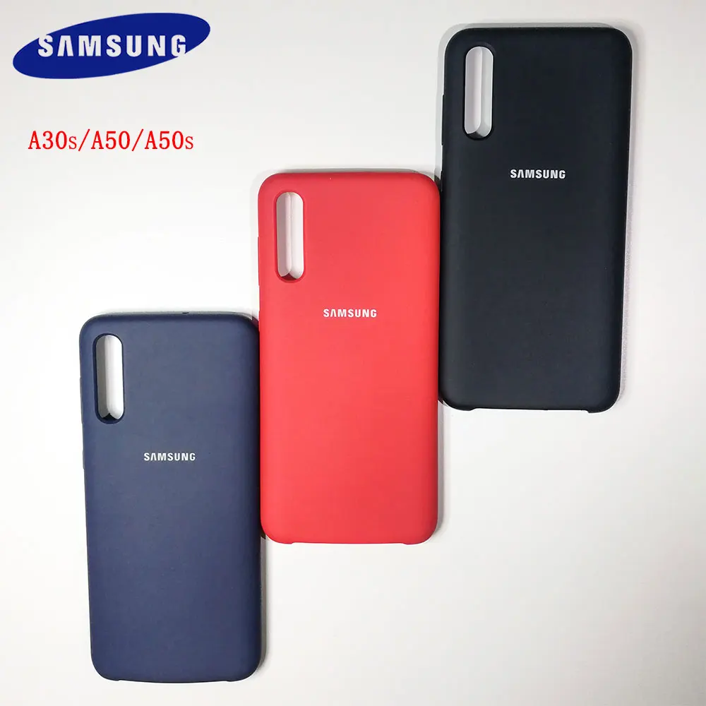 Samsung Galaxy Note мягкий жидкий силикон чехол защитная задняя дверь Корпус для A30s A50 A50s