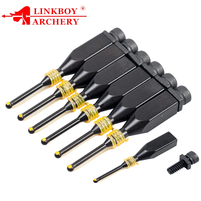 3pcs Linkboy Archery Compound Bow Fiber Sight Pin Available In .019'' 0.029'' Diameters Hunting | Спорт и