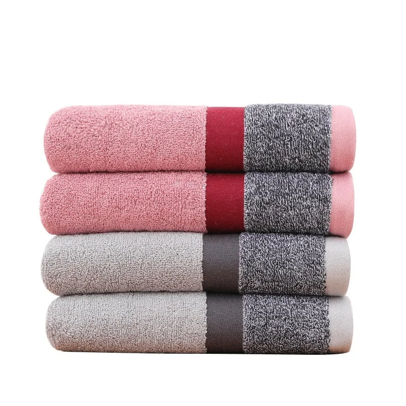 4 шт./компл. плотное мягкое полотенце для лица 100% хлопок пляжное взрослых