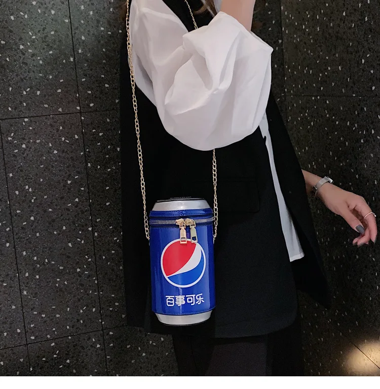 Сумки через плечо 2019 женский пакет Cola цепочка для мобильного телефона Наклонная