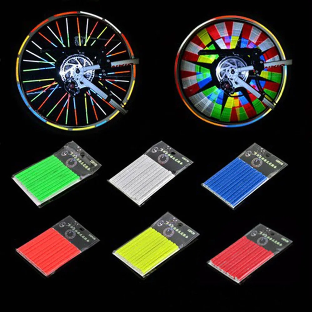 12 шт. велосипедные шлемы для езды на горном велосипеде обода колеса говорил