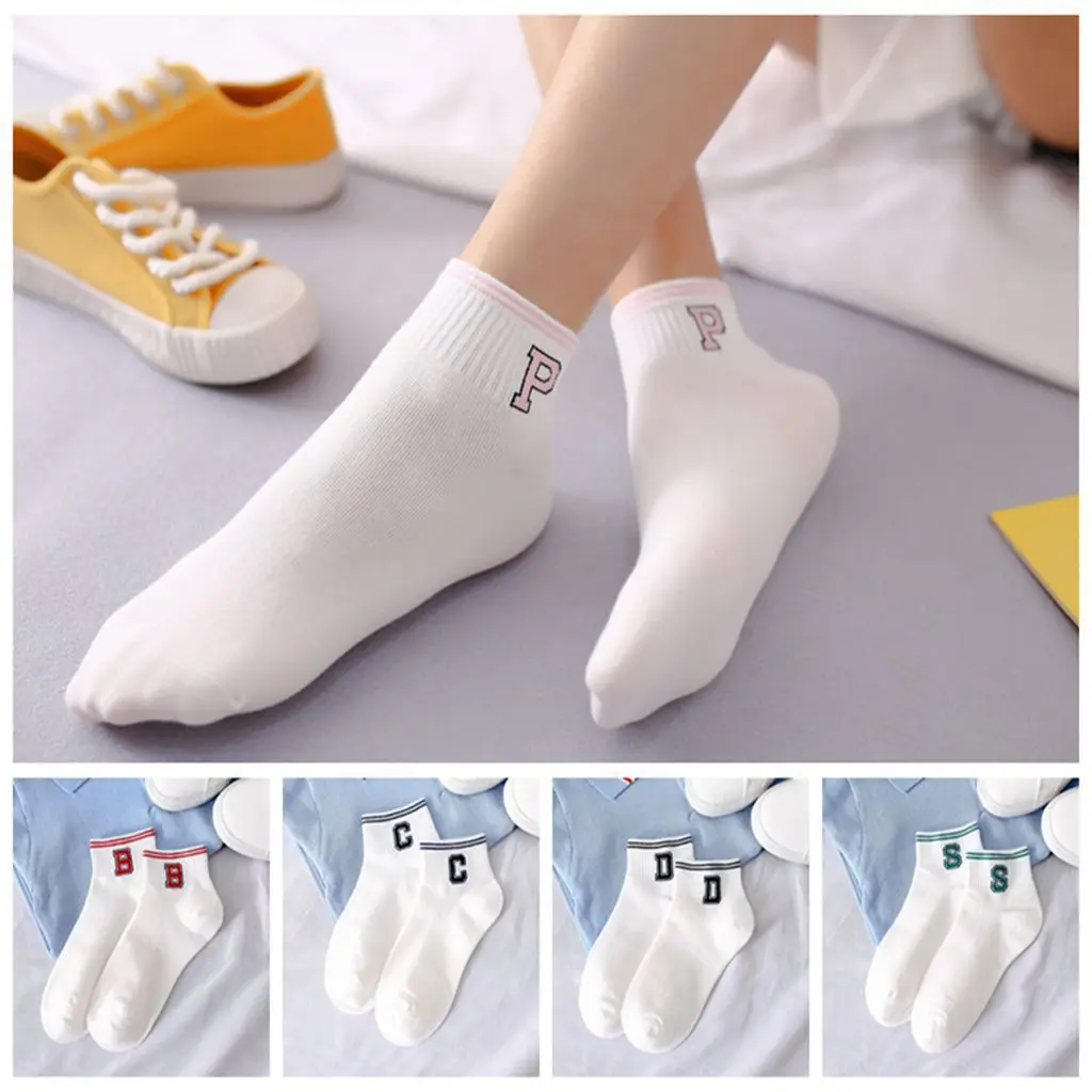10 шт. = 5 пар, Harajuku, женские и мужские носки, хлопковые полосатые носки-башмачки, женские милые короткие носки по щиколотку, повседневные мягкие дышащие забавные носки
