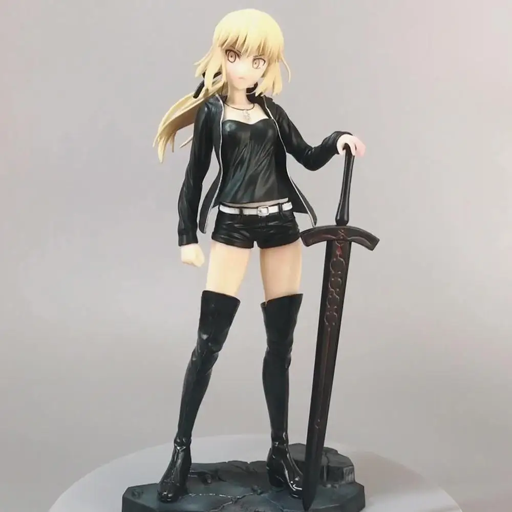 FGO Fate Stay Night Экстра неформальное платье Rea белая черная саблевидная фигурка модель