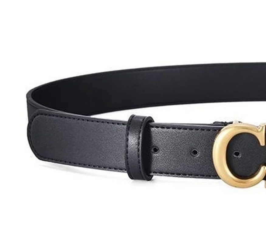 

Ремень кожаный унисекс, люксовый дизайнерский черный пояс для джинсов и платьев