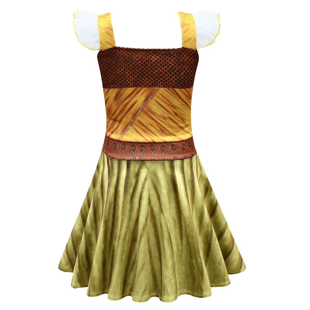 2021 новый фильм балерина Raya Карнавальный костюм для девочек вечерние одежда