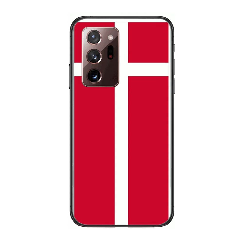 

National Flag Patriotism Phone Case cover hull For SamSung note20 10 9 8 4 pro plus black prime soft bumper Transparent