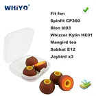 Сменные Силиконовые амбушюры для Spinfit CP360 Blon bl03 Whizzer Kylin HE01 Mangird tea Sabbat E12 Jaybird x3
