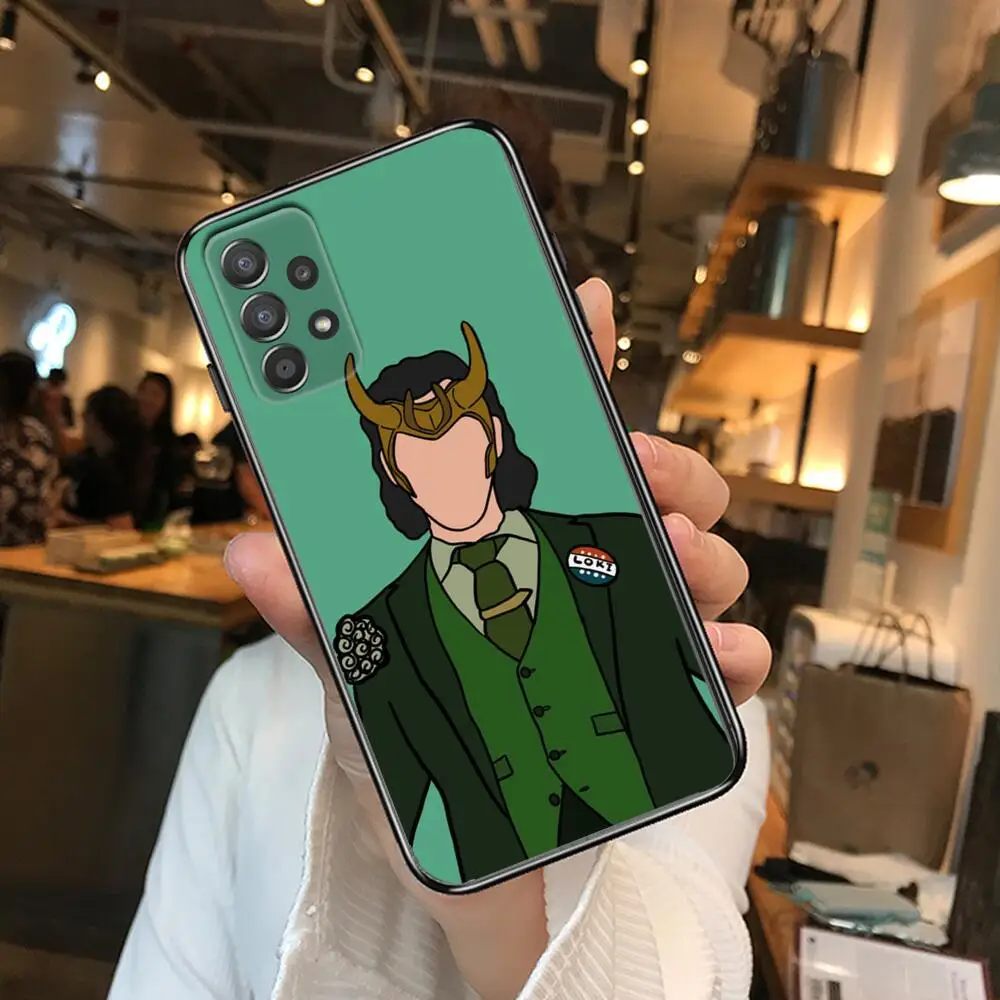 Чехол для телефона Marvel Мстители Loki корпус Samsung Galaxy A70 A50 A51 A71 A52 A40 A30 A31 A90 A20E 5G S