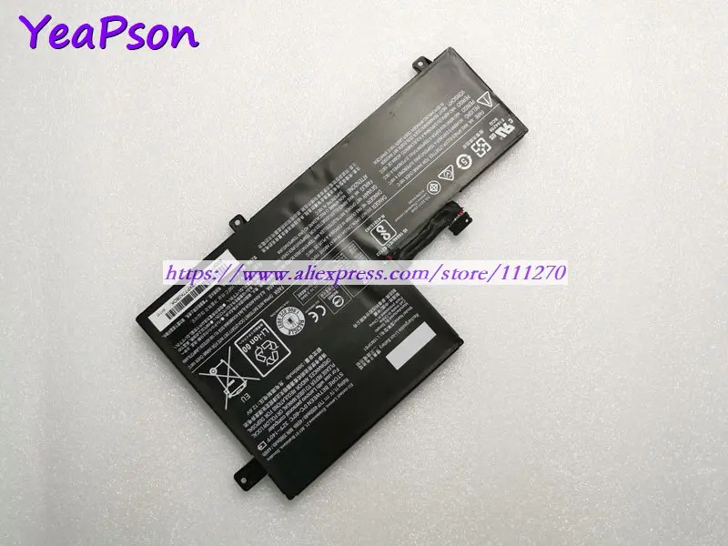 Подлинная батарея Yeapson L15M3PB1 L15L3PB1 11 1 V 4050mAh для ноутбука Lenovo IdeaPad N22 N22-20 | Компьютеры