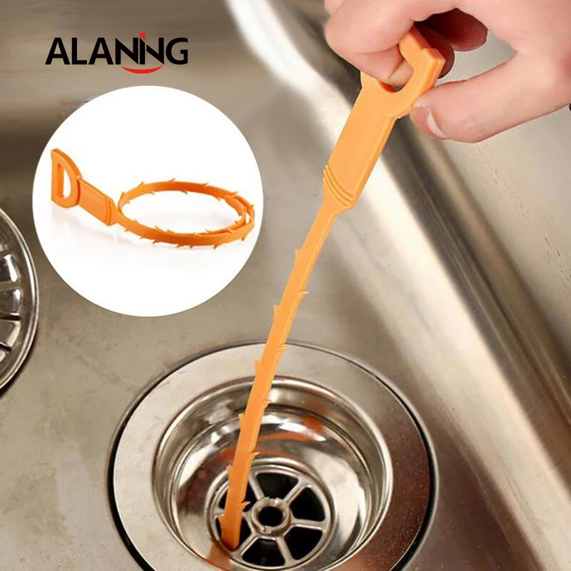 

Drain Dredge Sewer Cleaner Sink Unclog Hair Removal Tool Bathroom Kitchen Sink Anti-clogging Hair Cleaner