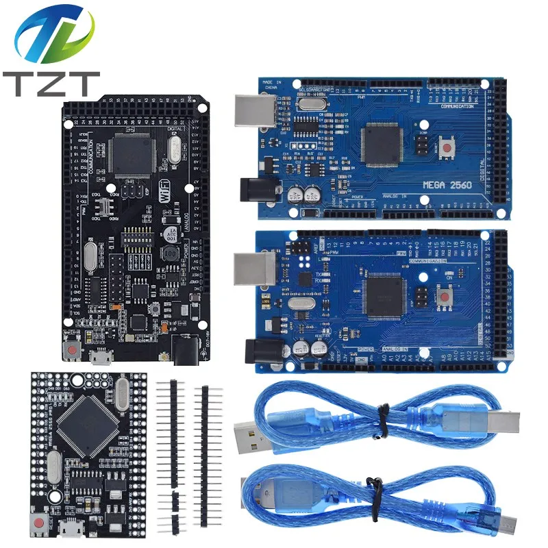Mega2560 ATMEGA16U2 / Pro Mini Мега 2560 + WiFi R3 ATmega2560 чип CH340G для Arduino UNO макетная плата WeMos ESP8266 |