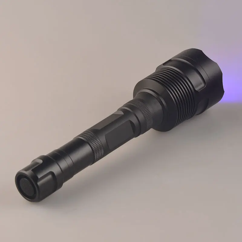 TMWT 395nm 365NM черный светильник фонарь 3LED самый мощный УФ ультрафиолетовый вспышка светильник фонарь с батареей 18650