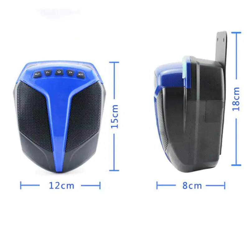 Универсальная 12 В Колонка для мотоцикла Bluetooth 4,0 очень громкая Колонка водонепроницаемый сабвуфер мотоцикл аудио модифицированные аксессуары