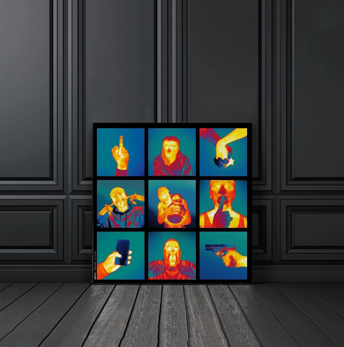 Чехол для альбома с изображением невежества это Блисс, постер, холст, рэп, хип-хоп, музыка, звезда, певица, фотоальбом (без рамки)