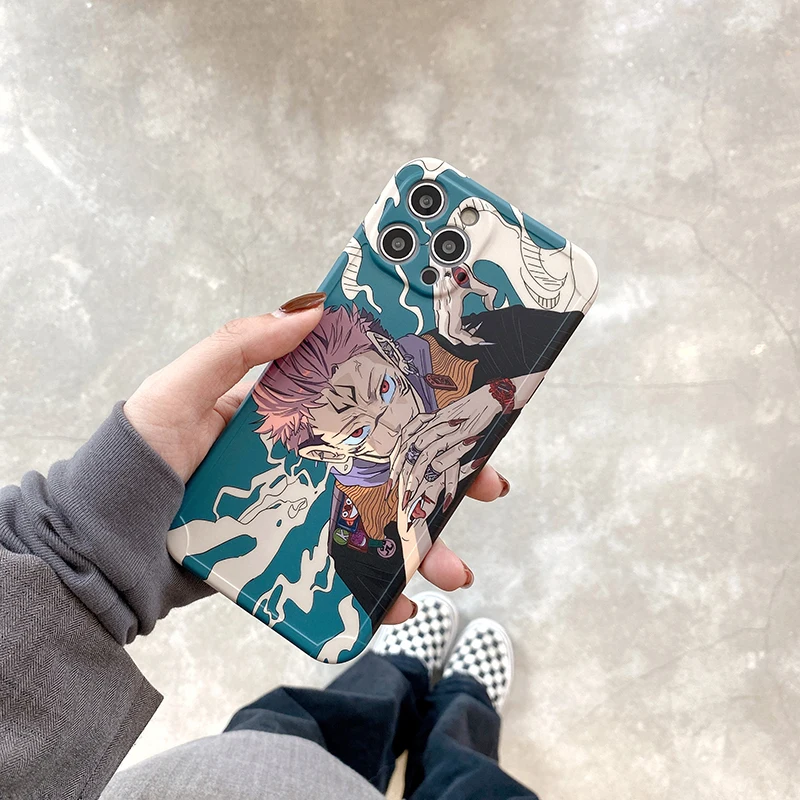Мягкий чехол для телефона с мультипликационным аниме ююютсу Kaisen Yuji Itadori Fushiguro Megumi