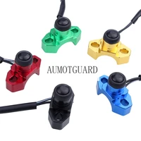 cnc universal kill switch starter stop button for 50 250cc crf ktm pit dirt bike atv buggy quad motorcycle